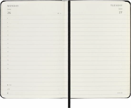 Beste Verkoop ๐ Moleskine 12 Maanden Agenda - 2023 - Dagelijks - Pocket - Harde Kaft - Zwart ๐ฅ 5 Beste Verkoop ๐ Moleskine 12 Maanden Agenda - 2023 - Dagelijks - Pocket - Harde Kaft - Zwart ๐ฅ - Afbeelding 3
