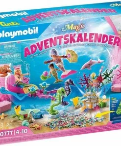 Alternative view of Groothandel 🔥 PLAYMOBIL Advent Calendar 70777 Mermaids Bathing Fun With Many Surprises, For Example The Colors Of The Mermaids Change In Warm Water, Including Great Bath Products, 83 Pieces, From 4 Years 👍