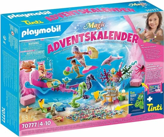 Groothandel ๐ฅ PLAYMOBIL Advent Calendar 70777 Mermaids Bathing Fun With Many Surprises, For Example The Colors Of The Mermaids Change In Warm Water, Including Great Bath Products, 83 Pieces, From 4 Years ๐ 4 Groothandel ๐ฅ PLAYMOBIL Advent Calendar 70777 Mermaids Bathing Fun With Many Surprises, For Example The Colors Of The Mermaids Change In Warm Water, Including Great Bath Products, 83 Pieces, From 4 Years ๐ - Afbeelding 2
