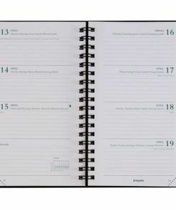 Alternative view of Top 10 🛒 Brepols Agenda 2023 - Ecorama - KAZAR - Gerecycleerd Papier - Wire-O - 9 X 16 Cm - Groen 😍