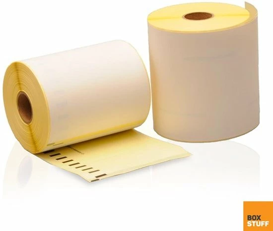 Gloednieuw โ๏ธ Boxstuff 10x Dymo Verzendlabels 89x28mm - 130 Etiketten Per Rol - 99010 - Dymo Compatible Labels - Verzendetiketten - Dymo Labelwriter 450 - Dymo Labelwriter 4 XL ๐ฏ 2 Gloednieuw โ๏ธ Boxstuff 10x Dymo Verzendlabels 89x28mm - 130 Etiketten Per Rol - 99010 - Dymo Compatible Labels - Verzendetiketten - Dymo Labelwriter 450 - Dymo Labelwriter 4 XL ๐ฏ