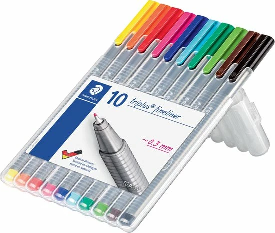 Groothandel ๐ฏ STAEDTLER Triplus Fineliner - Box 10 St ๐ 7 Groothandel ๐ฏ STAEDTLER Triplus Fineliner - Box 10 St ๐ - Afbeelding 5