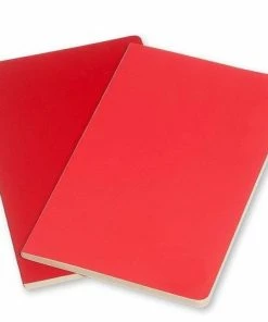Alternative view of Nieuw 💯 Moleskine Volant Notitieboek Soft Cover - Licht & Donkerrood - Pocket - Lijnen - Set Van 2 🥰