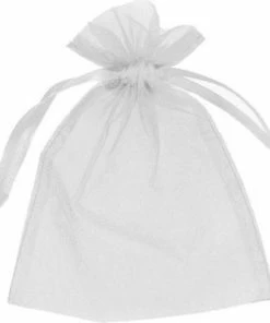 Alternative view of Groothandel 😍 Fako Bijoux® - Organza Zakjes - 10x15cm - Feestzakjes - Snoepzakjes - Cadeauzakjes - Sieradenzakjes - Mix - 20 Stuks 🎁