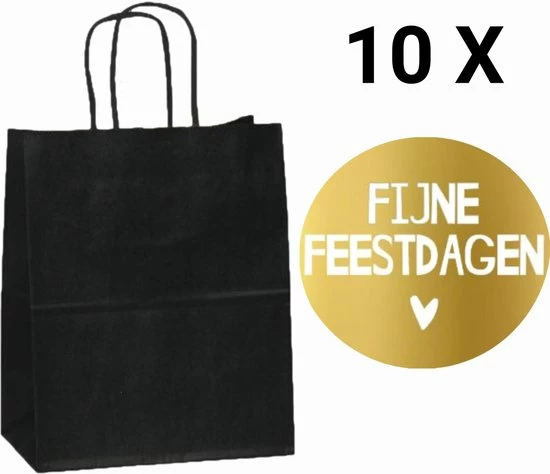 Coupon ๐ฅ LOVV-Papieren Tasjes -Cadeautasjes-Cadeauzakjes-voor Sinterklaas En Kerst-10 Stuks-Zwart-Incl 10 Stickers Twv 3,99-Fijne Feestdagen-Kerst Tasjes-Gratis Verzending-18+8x24 Cm ๐ 3 Coupon ๐ฅ LOVV-Papieren Tasjes -Cadeautasjes-Cadeauzakjes-voor Sinterklaas En Kerst-10 Stuks-Zwart-Incl 10 Stickers Twv 3,99-Fijne Feestdagen-Kerst Tasjes-Gratis Verzending-18+8x24 Cm ๐