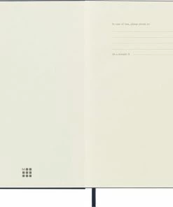 Alternative view of Hete verkoop 🎉 Moleskine Classic Notitieboek - Large - Hardcover - Gelinieerd - Saffier Blauw 👏