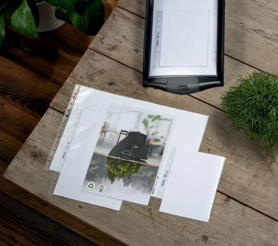 Korting ๐ Leitz Recycle Duurzame Showtassen Voor A5 Formaat - Insteekhoezen Van 100 Micron - 25 Stuks - Transparant ๐ 11 Korting ๐ Leitz Recycle Duurzame Showtassen Voor A5 Formaat - Insteekhoezen Van 100 Micron - 25 Stuks - Transparant ๐ - Afbeelding 9