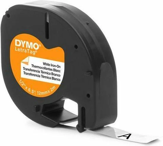 Aanbiedingen ๐ฏ DYMO Originele LetraTag Opstrijkbare Textiellabels | 12 Mm X 2 M Rol | Zwart Op Wit | Opstrijkbaar Voor LetraTag-printers ๐ 5 Aanbiedingen ๐ฏ DYMO Originele LetraTag Opstrijkbare Textiellabels | 12 Mm X 2 M Rol | Zwart Op Wit | Opstrijkbaar Voor LetraTag-printers ๐ - Afbeelding 3