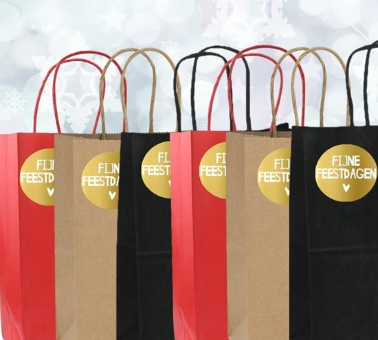 Coupon ๐ฅ LOVV-Papieren Tasjes -Cadeautasjes-Cadeauzakjes-voor Sinterklaas En Kerst-10 Stuks-Zwart-Incl 10 Stickers Twv 3,99-Fijne Feestdagen-Kerst Tasjes-Gratis Verzending-18+8x24 Cm ๐ 7 Coupon ๐ฅ LOVV-Papieren Tasjes -Cadeautasjes-Cadeauzakjes-voor Sinterklaas En Kerst-10 Stuks-Zwart-Incl 10 Stickers Twv 3,99-Fijne Feestdagen-Kerst Tasjes-Gratis Verzending-18+8x24 Cm ๐ - Afbeelding 5