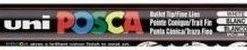 Coupon ⭐ Uni-ball Krijtmarker Wit Ronde Punt Van 0.9-1.3 Mm 🧨
