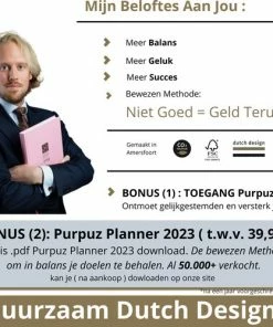 Beste recensies van ❤️ Clen Verkleij Purpuz Planner 2023 Agenda - Organizer - Behaal Je Doelen 🎉 17 Beste recensies van ❤️ Clen Verkleij Purpuz Planner 2023 Agenda - Organizer - Behaal Je Doelen 🎉 -A-journal shop 550x500 3