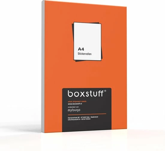 Goedkoopste 🥰 Boxstuff A4 Stickervellen - Verzend Etiketten Stickers - Geschikt Inktjet En Laser Printers - 2 Per Vel - 210x148MM ⌛ 7 Goedkoopste 🥰 Boxstuff A4 Stickervellen - Verzend Etiketten Stickers - Geschikt Inktjet En Laser Printers - 2 Per Vel - 210x148MM ⌛ - Afbeelding 5
