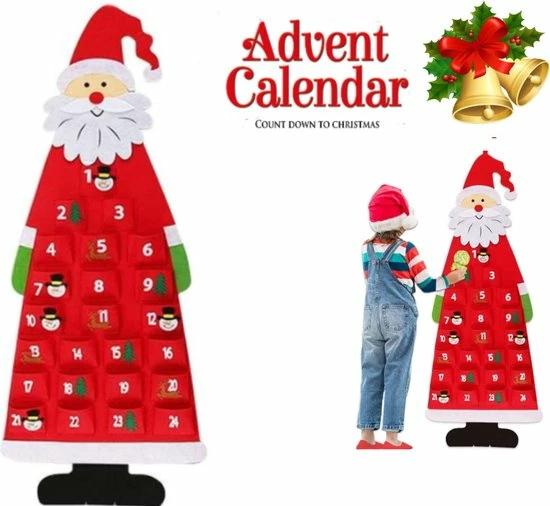 Kopen 🤩 Bob Online Adventskalender 2022 – Kerstvilt Kerstman Adventskalender – Wandhangende Kerstman Vilt Adventskalender Met 24-daagse Zakjes – Adventskalender Decoratie – Thuis Of Kantoor Wandhangende Advetskalender – Felt Hanging Advent Calendar With 24 Pockets – Ha 💯 3 Kopen 🤩 Bob Online Adventskalender 2022 – Kerstvilt Kerstman Adventskalender – Wandhangende Kerstman Vilt Adventskalender Met 24-daagse Zakjes – Adventskalender Decoratie – Thuis Of Kantoor Wandhangende Advetskalender – Felt Hanging Advent Calendar With 24 Pockets – Ha 💯