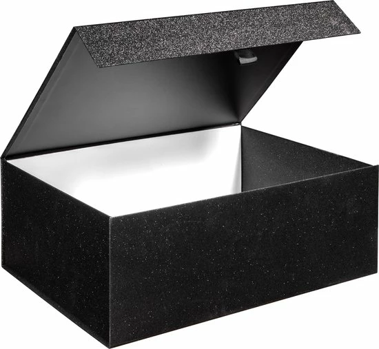 Groothandel ๐ Merkloos Luxe Geschenkdoos ZWART GLITTER, Kerstdoos, Kerstverpakking, Verjaardag, Cadeaudoos Formaat 40x30x15cm (1 Stuk) ๐ 4 Groothandel ๐ Merkloos Luxe Geschenkdoos ZWART GLITTER, Kerstdoos, Kerstverpakking, Verjaardag, Cadeaudoos Formaat 40x30x15cm (1 Stuk) ๐ - Afbeelding 2