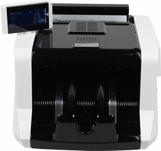 Flash-uitverkoop 👍 Merkloos Truskore® - Geldtelmachine - Biljettelmachine - Waardetelling Mix Biljetten - 1000 Biljetten/minuut - 4-voudig Valsgelddetectie - Optel & Batch-functie - Draaghendel - Alarm - Incl. Gratis Opberg- En Stofhoes én Vals Geld Stift 🤩 5 Flash-uitverkoop 👍 Merkloos Truskore® - Geldtelmachine - Biljettelmachine - Waardetelling Mix Biljetten - 1000 Biljetten/minuut - 4-voudig Valsgelddetectie - Optel & Batch-functie - Draaghendel - Alarm - Incl. Gratis Opberg- En Stofhoes én Vals Geld Stift 🤩 - Afbeelding 3