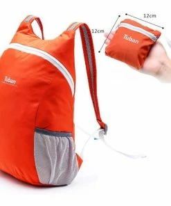 Alternative view of Korting ⭐ WiseGoods Opvouwbaar Rugzak - Lichtgewicht Rugzak - 🎒 Backpack - Waterdicht - 18 Liter - Zwart 😉