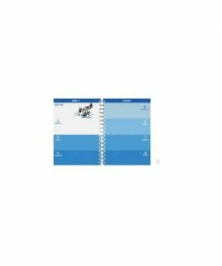 Alternative view of Aanbiedingen 🎁 Ritstier Agenda 2023 - Lannoo - Verborgen Ringband - 1 Week Per 2 Pagina's - 12 X 16 Cm - Beer 🎁