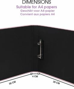 Top 10 โจ ACROPAQ - 5 X Ringmap A4 - 2 D-Ringen, Rug 4 Cm, Aquarel, Ringband - Assorti Kleuren ๐ 15 Top 10 โจ ACROPAQ - 5 X Ringmap A4 - 2 D-Ringen, Rug 4 Cm, Aquarel, Ringband - Assorti Kleuren ๐ -A-journal shop 550x522 2