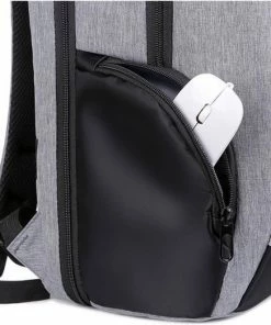 Alternative view of Begroting 🧨 ASA-STAR - 2022 New Arrival USB Charging Anti-theft Laptop -Anti-Diefstal- Met Slot (Grijs) - Inclusief USB Oplaadstation- 🎒 Backpack - School - Office - Waterproof - Travel- Reistassen - Waterdicht - Rugzak Slim Fit School/college Tas Jongens/meisjes 🔔