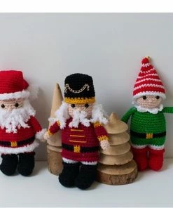 Goedkoop ❤️ Wolcafé Haakpakket Kerstman, Elf En Notenkraker ⭐