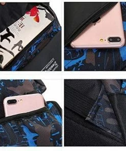 Beste deal ๐ Rugzak Voor Jongens Met Kleine Tasje - Zwart Met Print - Voor Lapotop - Middelbare School Schooltas ๐ 15 Beste deal ๐ Rugzak Voor Jongens Met Kleine Tasje - Zwart Met Print - Voor Lapotop - Middelbare School Schooltas ๐ -A-journal shop 550x528 4