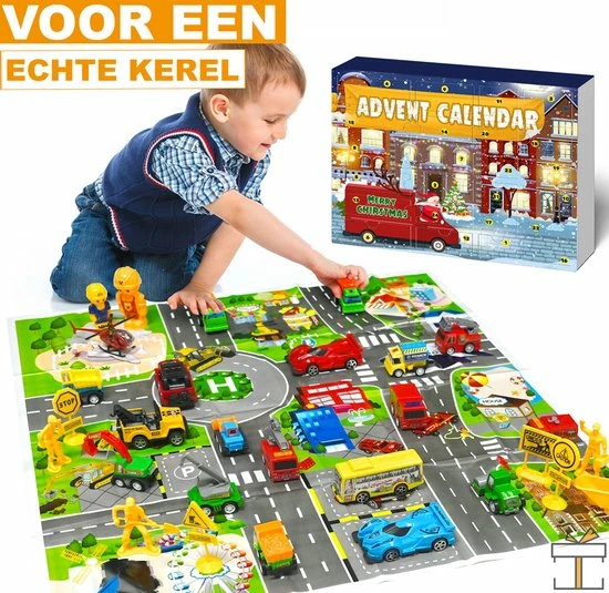 Korting ❤️ Happyment® Adventskalender Kinderen 2022 - Inclusief Speelmat - Auto Liefhebber - 24 Stuks - Black Friday - Kerstcadeau 🤩 4 Korting ❤️ Happyment® Adventskalender Kinderen 2022 - Inclusief Speelmat - Auto Liefhebber - 24 Stuks - Black Friday - Kerstcadeau 🤩 - Afbeelding 2