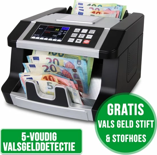 Hete verkoop ๐งจ SCANNUM - Biljettelmachine – 5-voudig Valsgelddetectie - Waardetelling - Biljetten - Geldteller – Geldtelmachine - Valsgelddetector – Geld Teller ๐คฉ 3 Hete verkoop ๐งจ SCANNUM - Biljettelmachine – 5-voudig Valsgelddetectie - Waardetelling - Biljetten - Geldteller – Geldtelmachine - Valsgelddetector – Geld Teller ๐คฉ
