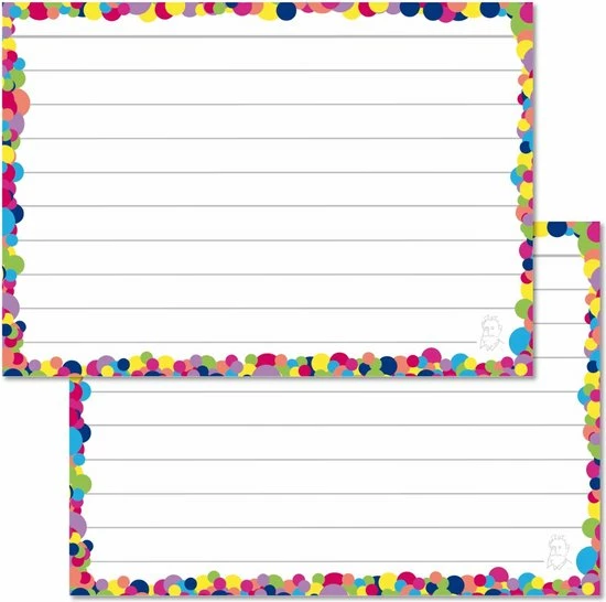 Uitgang ๐คฉ Leitner Flashcards - A7 Pakket Kleur 500 Stuks + Perforatie En 5 Ringen - 10 Pakjes In 10 Kleuren - 100% FSC Karton & 100% Gemaakt In NL ๐คฉ 9 Uitgang ๐คฉ Leitner Flashcards - A7 Pakket Kleur 500 Stuks + Perforatie En 5 Ringen - 10 Pakjes In 10 Kleuren - 100% FSC Karton & 100% Gemaakt In NL ๐คฉ - Afbeelding 7