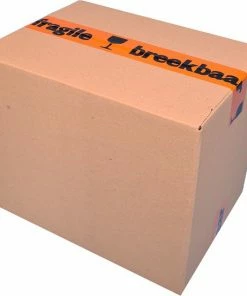 Alternative view of Promo ⌛ ACEverpakkingen.nl Breekbaar Tape - 6 Rollen - 48mm X 66 Meter - Waarschuwingstape - PP Tape Acryl - Fragile Plakband - Oranje/Zwart ✨