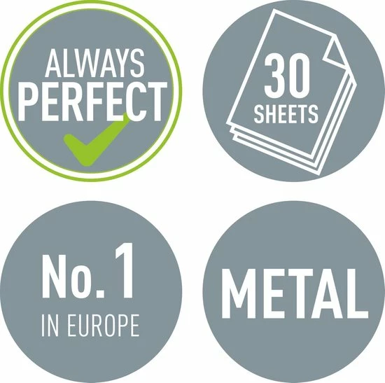 Goedkoop ๐ Leitz NeXXt Metalen Bureau Perforator - Perforeert Tot 30 Vel - Voor Mappen En Ringbanden - Blauw ๐ 6 Goedkoop ๐ Leitz NeXXt Metalen Bureau Perforator - Perforeert Tot 30 Vel - Voor Mappen En Ringbanden - Blauw ๐ - Afbeelding 4