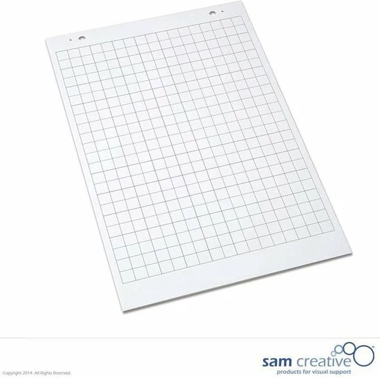 Nieuw ❤️ Flipover Papier 2x 50 Vel | Papier Voor Flipover | Universeel Flipover Papier | Sam Creative Flipover ⭐ 3 Nieuw ❤️ Flipover Papier 2x 50 Vel | Papier Voor Flipover | Universeel Flipover Papier | Sam Creative Flipover ⭐