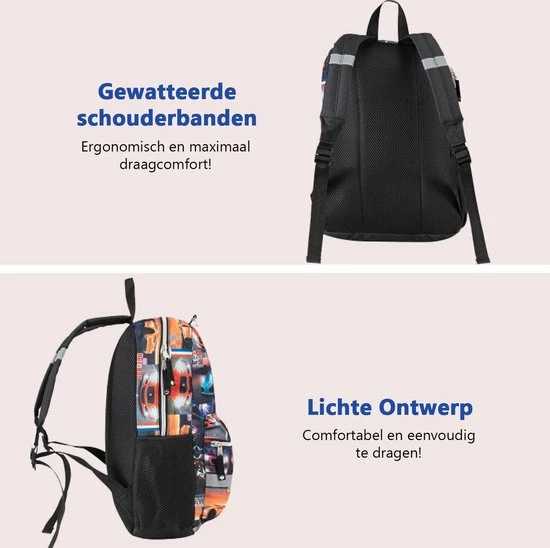 Uitgang ๐ Cabin Max CabinMax Rugzak - Rugtas - Schooltas - Emoji - A4 Formaat - Lichtgewicht ๐ 6 Uitgang ๐ Cabin Max CabinMax Rugzak - Rugtas - Schooltas - Emoji - A4 Formaat - Lichtgewicht ๐ - Afbeelding 4