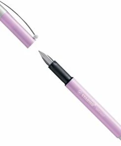 Hete verkoop 🥰 STABILO BeCrazy! - Vulpen - Pastel Lila/Wit + 1 Inkt Cartridge Blauw 🥰