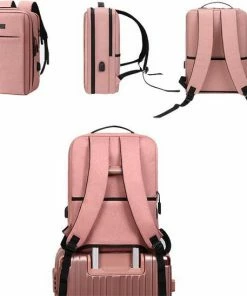 Korting โค๏ธ ZILOU® Rugzak - 15,6 Inch Laptop Rugtas - USB Poort - Waterafstotend - Roze ๐ 12 Korting โค๏ธ ZILOU® Rugzak - 15,6 Inch Laptop Rugtas - USB Poort - Waterafstotend - Roze ๐ -A-journal shop 550x548 4