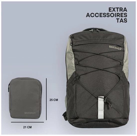 Beste Pirce ๐ฅฐ BAKBAGS Sport Rugzak | Daypack 25 Liter Met Vak Voor Waterzak | Inclusief Regenhoes | Gerecycled Polyester ๐ 14 Beste Pirce ๐ฅฐ BAKBAGS Sport Rugzak | Daypack 25 Liter Met Vak Voor Waterzak | Inclusief Regenhoes | Gerecycled Polyester ๐ - Afbeelding 12