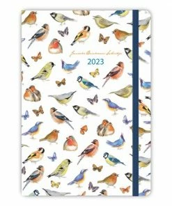 Aanbiedingen 🤩 Comello Week Agenda - 2023 - Janneke Brinkman - Vogels - 12.7x17.8cm 🤩