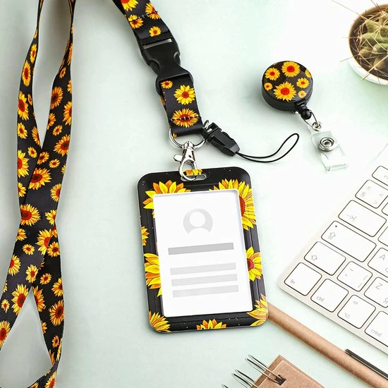 Begroting 🎁 Mycramé Zonnebloem Lange Lanyard Sleutelhanger En Keycord - Badgehouder Met Clip Trekkoord - Uittrekbare Badge Pashouder - Kaarthouder Keykoord - Houder Voor Kaart/Sleutels - Telefoon/GSM Koord - Sleutelkoord - Plastic ID Pashouder Ketting - Telefoonkoord 🔔 4 Begroting 🎁 Mycramé Zonnebloem Lange Lanyard Sleutelhanger En Keycord - Badgehouder Met Clip Trekkoord - Uittrekbare Badge Pashouder - Kaarthouder Keykoord - Houder Voor Kaart/Sleutels - Telefoon/GSM Koord - Sleutelkoord - Plastic ID Pashouder Ketting - Telefoonkoord 🔔 - Afbeelding 2