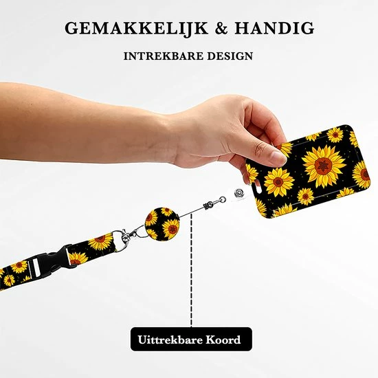 Begroting 🎁 Mycramé Zonnebloem Lange Lanyard Sleutelhanger En Keycord - Badgehouder Met Clip Trekkoord - Uittrekbare Badge Pashouder - Kaarthouder Keykoord - Houder Voor Kaart/Sleutels - Telefoon/GSM Koord - Sleutelkoord - Plastic ID Pashouder Ketting - Telefoonkoord 🔔 6 Begroting 🎁 Mycramé Zonnebloem Lange Lanyard Sleutelhanger En Keycord - Badgehouder Met Clip Trekkoord - Uittrekbare Badge Pashouder - Kaarthouder Keykoord - Houder Voor Kaart/Sleutels - Telefoon/GSM Koord - Sleutelkoord - Plastic ID Pashouder Ketting - Telefoonkoord 🔔 - Afbeelding 4
