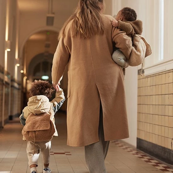Kopen ⭐ Jollein Rugtas Boucle - Biscuit 🛒 6 Kopen ⭐ Jollein Rugtas Boucle - Biscuit 🛒 - Afbeelding 4