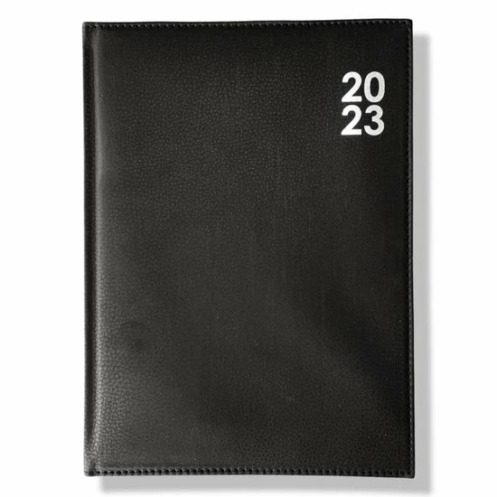Goedkoop 🥰 IG Design A4 Dag Agenda - Kunstleder Cover - Zwart - 21x29cm 1 D/p - Zwart 🔥 3 Goedkoop 🥰 IG Design A4 Dag Agenda - Kunstleder Cover - Zwart - 21x29cm 1 D/p - Zwart 🔥