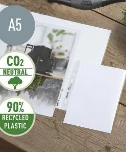 Korting ๐ Leitz Recycle Duurzame Showtassen Voor A5 Formaat - Insteekhoezen Van 100 Micron - 25 Stuks - Transparant ๐ 17 Korting ๐ Leitz Recycle Duurzame Showtassen Voor A5 Formaat - Insteekhoezen Van 100 Micron - 25 Stuks - Transparant ๐ -A-journal shop 550x550 179