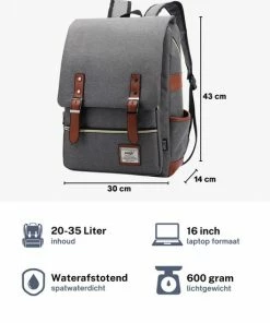 Uitgang ๐ ZILOU® Rugtas - Rugzak - 20-35 Liter - 16" Laptopvak - School - Werk - Reizen - Grijs ๐คฉ 18 Uitgang ๐ ZILOU® Rugtas - Rugzak - 20-35 Liter - 16" Laptopvak - School - Werk - Reizen - Grijs ๐คฉ -A-journal shop 550x550 190
