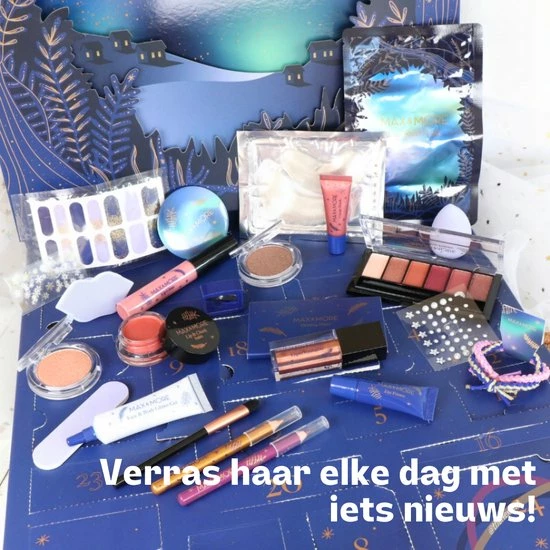 Beste deal โญ Novity® Adventskalender Voor Vrouwen - Make-up - Adventskalender Beauty - Adventskalender Makeup - 2022 ๐ 5 Beste deal โญ Novity® Adventskalender Voor Vrouwen - Make-up - Adventskalender Beauty - Adventskalender Makeup - 2022 ๐ - Afbeelding 3
