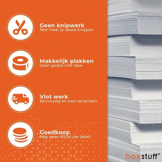 Goedkoopste 🥰 Boxstuff A4 Stickervellen - Verzend Etiketten Stickers - Geschikt Inktjet En Laser Printers - 2 Per Vel - 210x148MM ⌛ 5 Goedkoopste 🥰 Boxstuff A4 Stickervellen - Verzend Etiketten Stickers - Geschikt Inktjet En Laser Printers - 2 Per Vel - 210x148MM ⌛ - Afbeelding 3