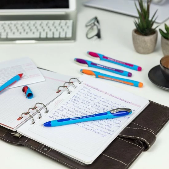 Nieuw ๐งจ Balpen Schneider Slider Memo XB 1,4mm Kogelbreedte Blauw S-150203 โค๏ธ 5 Nieuw ๐งจ Balpen Schneider Slider Memo XB 1,4mm Kogelbreedte Blauw S-150203 โค๏ธ - Afbeelding 3