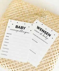 Promo ๐ Weliketolove 25x Hippe Babyshower Invulkaarten (A6 Formaat) - Babyshower Cadeau - Jongen - Meisje - Neutraal - Zwart En Wit - Wenskaarten - Babyshower Invulkaarten Meisje - Babyshower Invulkaarten Jongen โค๏ธ 15 Promo ๐ Weliketolove 25x Hippe Babyshower Invulkaarten (A6 Formaat) - Babyshower Cadeau - Jongen - Meisje - Neutraal - Zwart En Wit - Wenskaarten - Babyshower Invulkaarten Meisje - Babyshower Invulkaarten Jongen โค๏ธ -A-journal shop 550x550 246