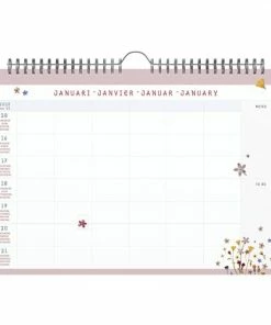 Alternative view of Korting ✨ Lannoo Flowers Familieplanner 2023 🤩