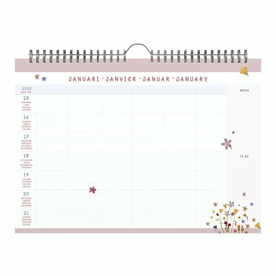 Korting ✨ Lannoo Flowers Familieplanner 2023 🤩 4 Korting ✨ Lannoo Flowers Familieplanner 2023 🤩 - Afbeelding 2