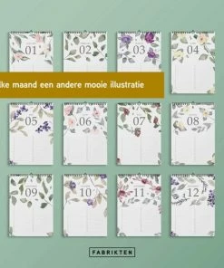 Beste Pirce ๐ Fabrikten Verjaardagskalender - Bloemen - Groen/Roze/Rood/Geel - A4 ๐ 14 Beste Pirce ๐ Fabrikten Verjaardagskalender - Bloemen - Groen/Roze/Rood/Geel - A4 ๐ -A-journal shop 550x550 283
