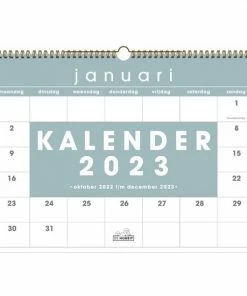 Groothandel โค๏ธ Uitgeverij De Hobbit BV Hobbit Maandkalender D5-2023 ๐